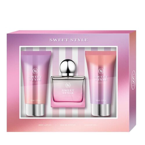 CONJUNTO DE CAIXA DE PERFUMES SWEET STYLE🌼🌷