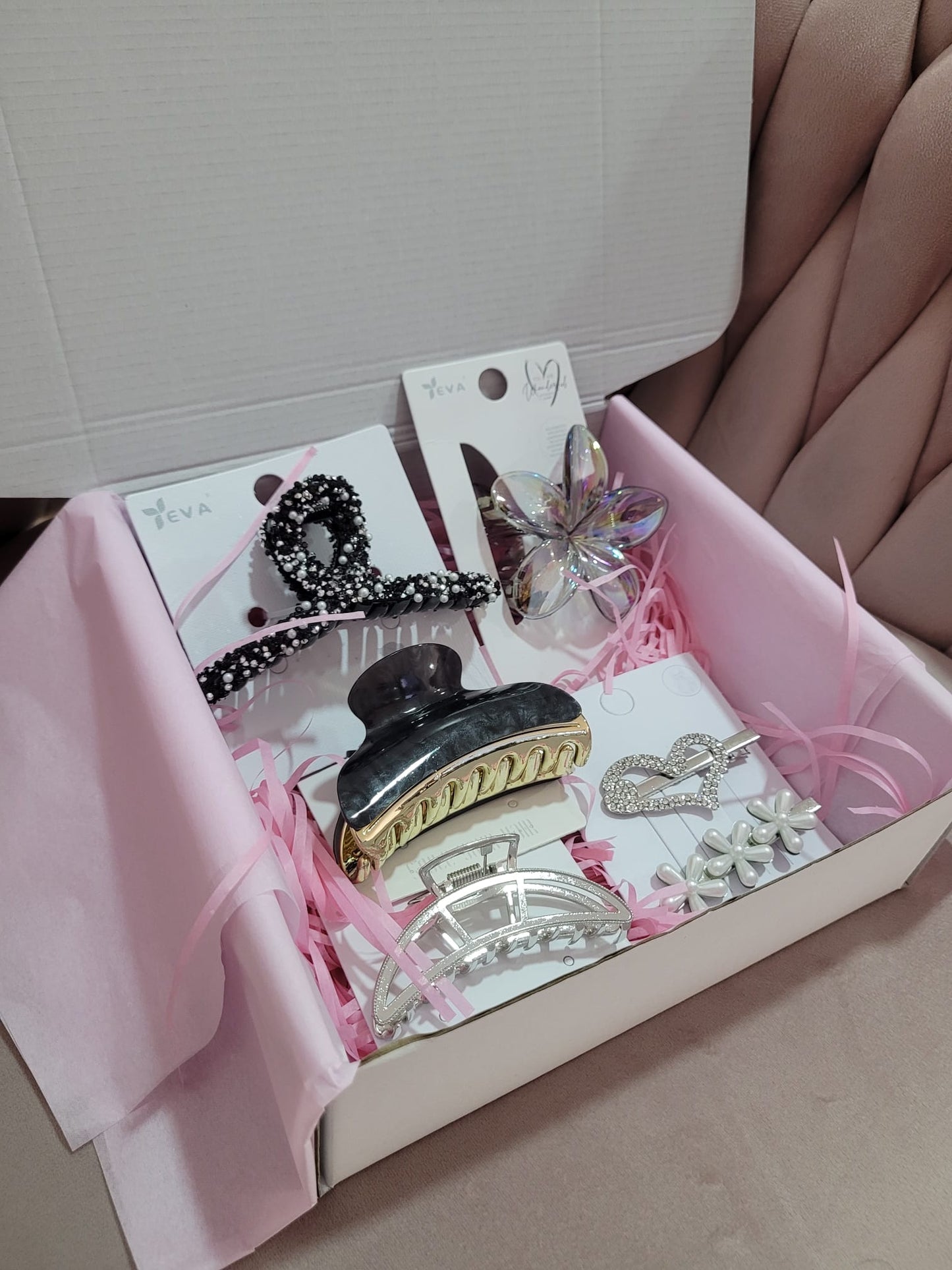Coffret de 5 pinces à cheveux mystère