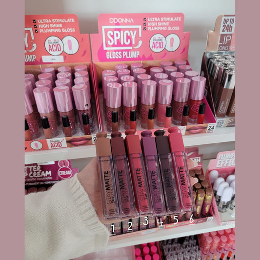 COULEURS MATTES POUR LES LÈVRES 24H 💄