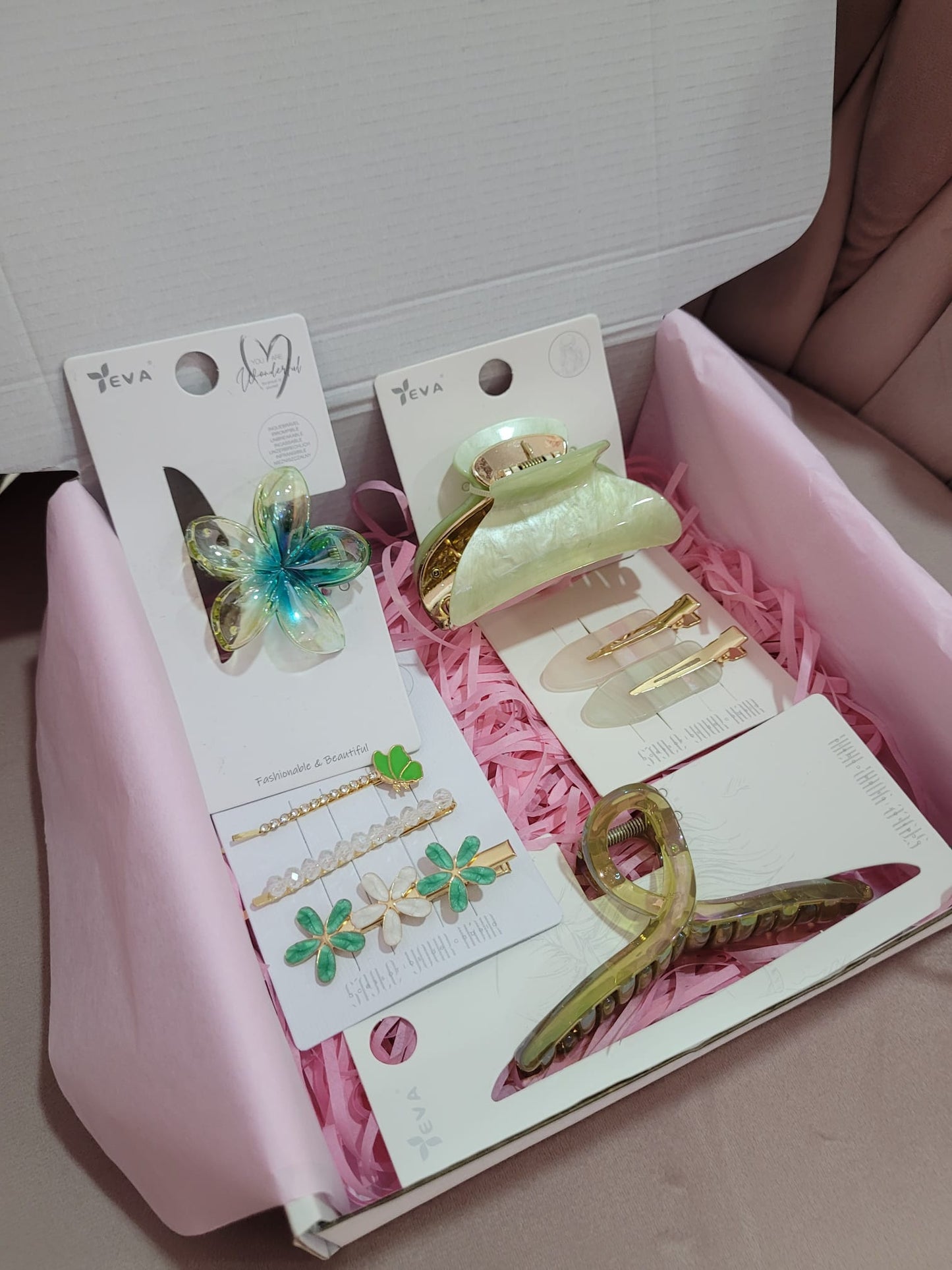 Coffret de 5 pinces à cheveux mystère