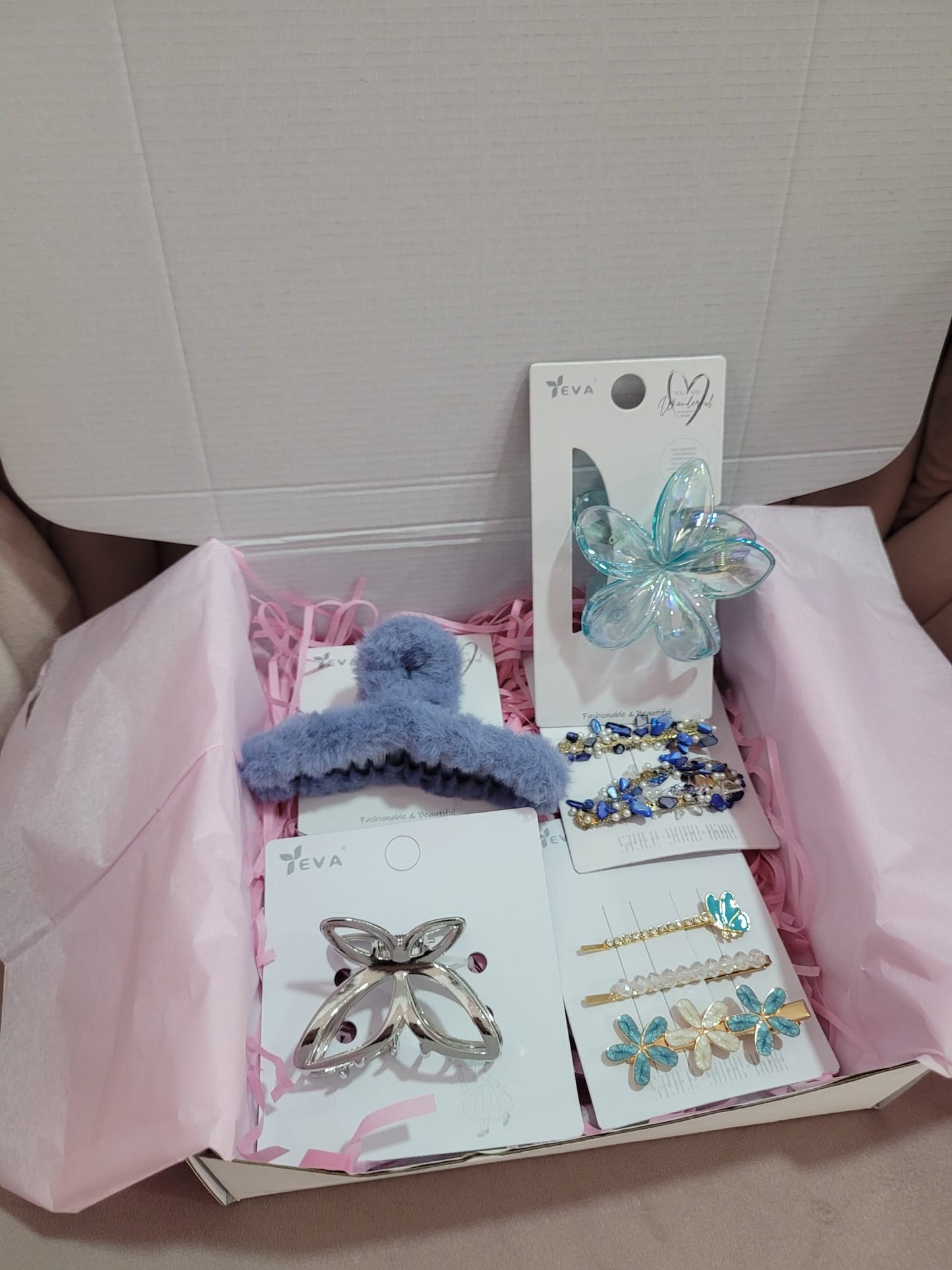 Coffret de 5 pinces à cheveux mystère