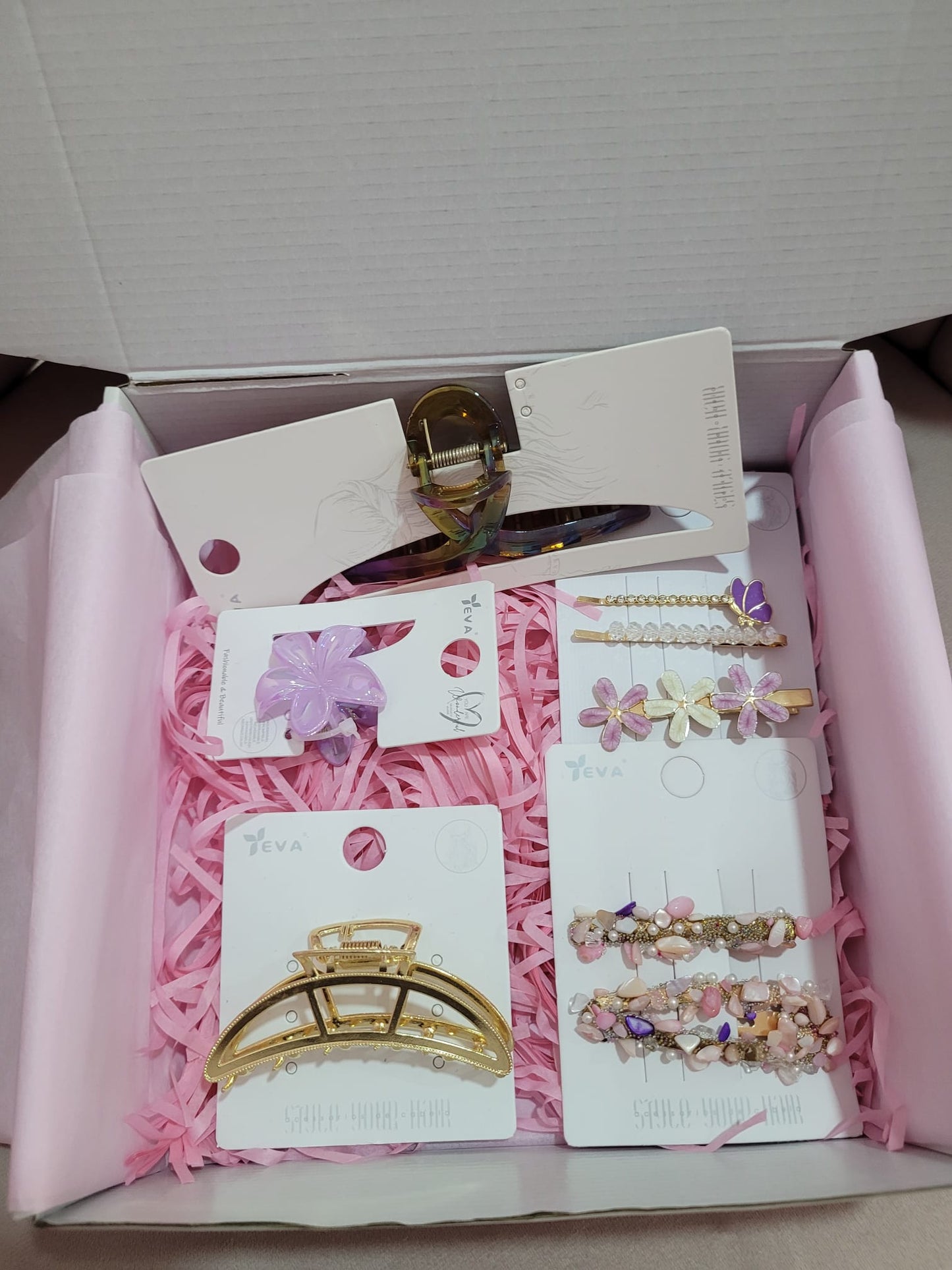 Coffret de 5 pinces à cheveux mystère