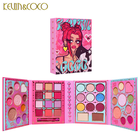 PALETTE DE VISAGE 43 COULEURS