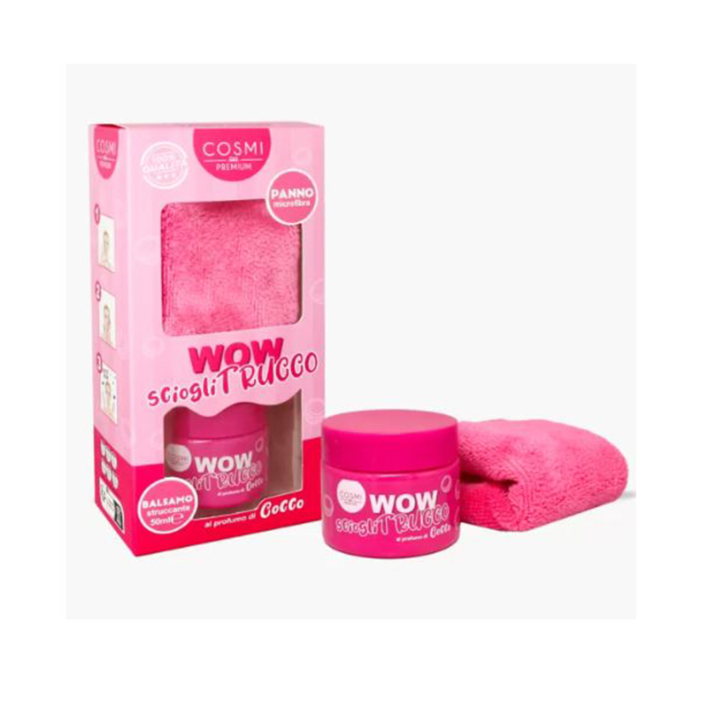 Coffret baume demaquillant e lingette microfibra