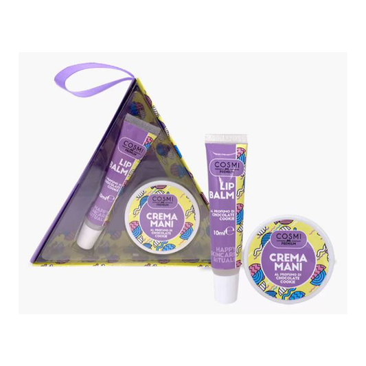 Coffret crème main et baume à lèvre